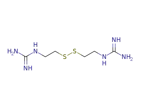 Molecular Structure of 1072-13-5 (GUANIDINOETHYL DISULFIDE)
