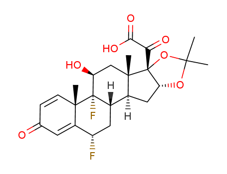 Fluocinolone Acetonide EP Impurity A (Fluocinolone Acetonide-21-Carboxylic Acid)