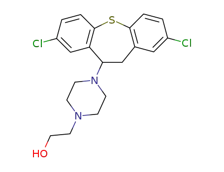 2-[4-(2,8-dichloro-10,11-dihydrodibenzo[b,f]thiepin-10-yl)-1-piperazinyl]ethanol