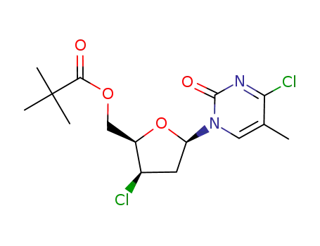 2,2-Dimethyl-propionic acid (2R,3R,5R)-3-chloro-5-(4-chloro-5-methyl-2-oxo-2H-pyrimidin-1-yl)-tetrahydro-furan-2-ylmethyl ester