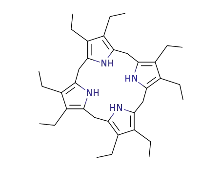 Molecular Structure of 24477-51-8 (octaethyl porphyrinogen)