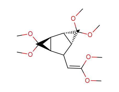 5-(2,2-Dimethoxyvinyl)-3,3,7,7-tetramethoxytricyclo<4.1.0.0<sup>2,4</sup>>heptan
