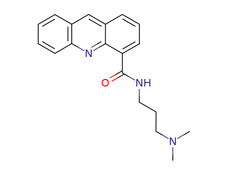 Molecular Structure of 106626-57-7 (4-Acridinecarboxamide, N-(3-(dimethylamino)propyl)-)