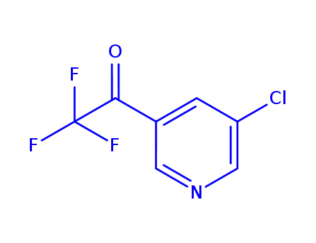 1- (5- 클로로 피리딘 -3- 일) -2,2,2- 트리 플루오로에 타논