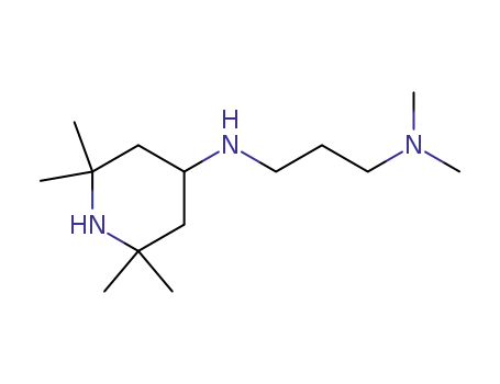 Molecular Structure of 78014-16-1 (N,N-dimethyl-N'-(2,2,6,6-tetramethylpiperidin-4-yl)propane-1,3-diamine)