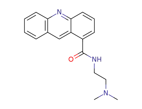 Molecular Structure of 106626-55-5 (N-[2-(dimethylamino)ethyl]acridine-1-carboxamide)