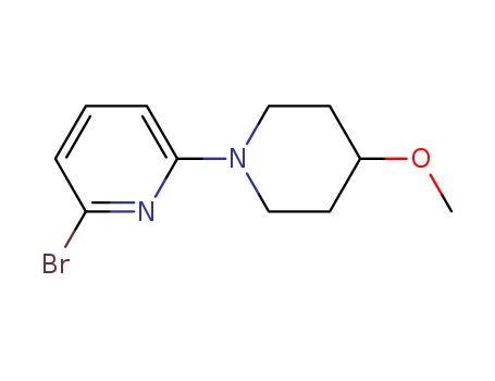 2-broMo-6-(4-Methoxypiperidin-1-yl)pyridine