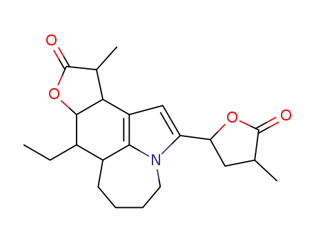 Molecular Structure of 106861-40-9 (Bisdehydroneotuberostemonine)