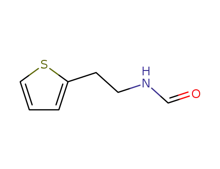 Molecular Structure of 28783-49-5 (N-[2-(2-Thienyl)ethyl]forMaMide)
