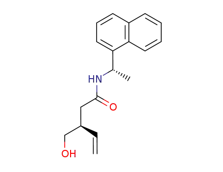 4-PentenaMide, 3-(hydroxyMethyl)-N-[(1S)-1-(1-naphthalenyl)ethyl]-, (3S)-