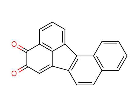 Molecular Structure of 106521-02-2 (benzo[j]fluoranthene-2,3-dione)