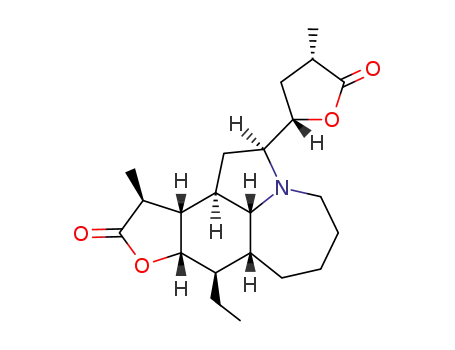 Molecular Structure of 6879-01-2 (tuberostemonine)