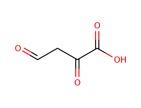 Molecular Structure of 1069-50-7 (3-formylpyruvic acid)
