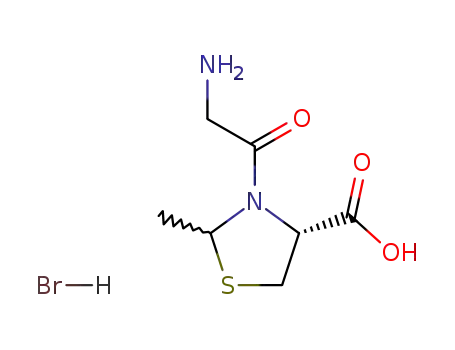 3-Glycyl-2-methyl-4-thiazolidinecarboxylic acid hydrobromide