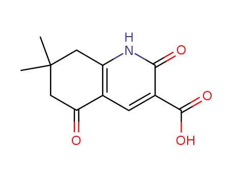 3-Quinolinecarboxylic acid, 1,2,5,6,7,8-hexahydro-7,7-dimethyl-2,5-dioxo-