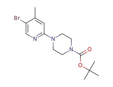 5-Bromo-2-(4-Boc-piperazin-1-yl)-4-methylpyridine