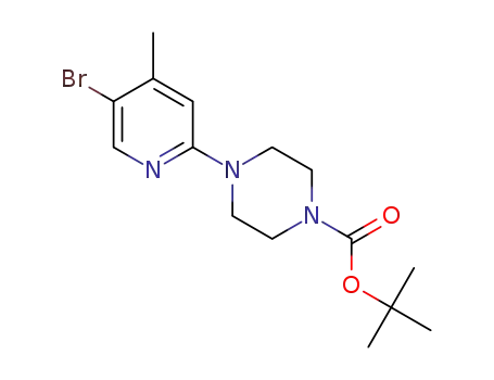 tert-Butyl 4-(5-bromo-4-methylpyridin-2-yl)piperazine-1-carboxylate