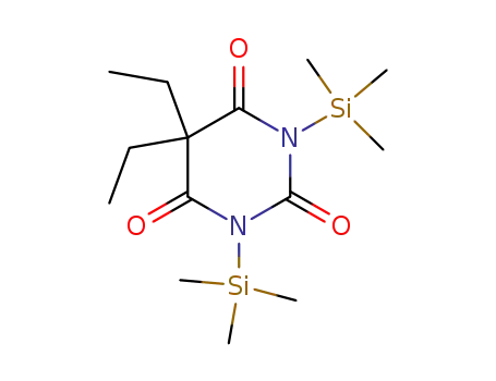 1,3-bis(trimethylsilyl)-5,5-diethylpyrimidine-2,4,6(1H,3H,5H)-trione