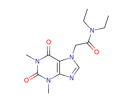 2-(1,3-dimethyl-2,6-dioxo-1,2,3,6-tetrahydro-7H-purin-7-yl)-N,N-diethylacetamide