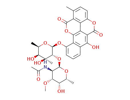 Molecular Structure of 106544-47-2 (N-acetylelsamicin A)