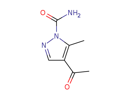1H-Pyrazole-1-carboxamide, 4-acetyl-5-methyl- (9CI)