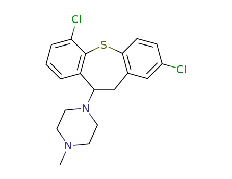 1-(2,6-dichloro-10,11-dihydrodibenzo[b,f]thiepin-10-yl)-4-methylpiperazine