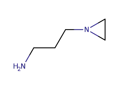 Molecular Structure of 1072-65-7 (1-(3-Aminopropyl)aziridine)
