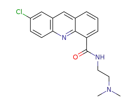 Molecular Structure of 106626-80-6 (7-chloro-N-[2-(dimethylamino)ethyl]acridine-4-carboxamide)