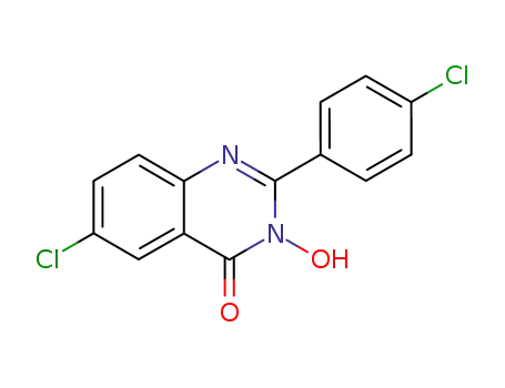 6-CHLORO-2-(4-CHLOROPHENYL)-3-HYDROXY-4(3H)-QUINAZOLINONE