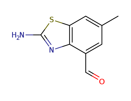 4-BENZO[D]THIAZOLECARBOXALDEHYDE,2-AMINO-6-METHYL-