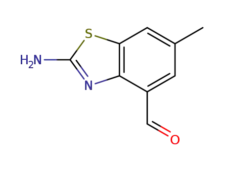 4-벤조티아졸카르복스알데히드, 2-아미노-6-메틸-(9CI)