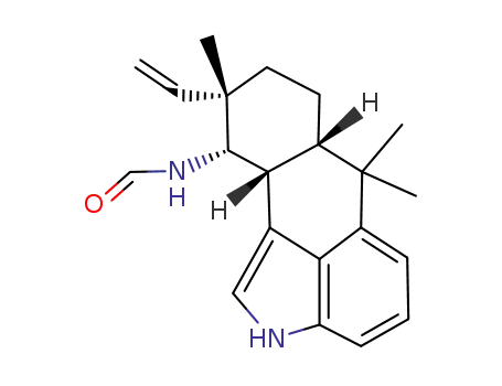 <6aR*-(6aβ,9α,10α,10aβ)>-10-formamido-2,6,6a,7,8,9,10,10a-octahydro-6,6,9-trimethyl-9-vinylnaphth<1,2,3-cd>indole