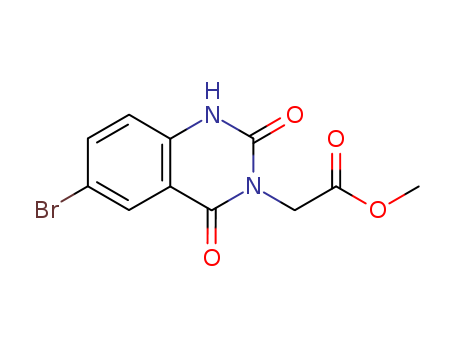3(2H)-QUINAZOLINEACETIC ACID 1,4-DIHYDRO-6-IODO-2,4-DIOXO-,METHYL ESTER