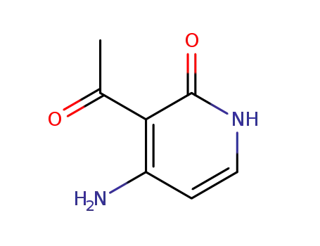 2(1H)-Pyridinone, 3-acetyl-4-amino- (9CI)