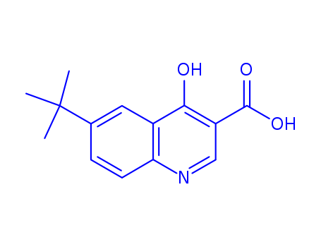 6-tert-Butyl-4-hydroxy- quinoline-3-carboxylic acid