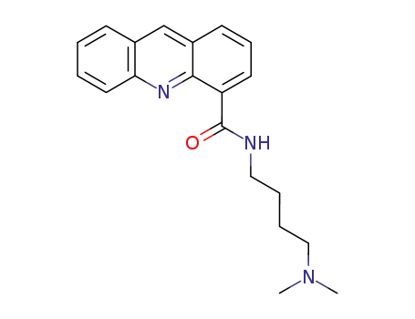 Molecular Structure of 106626-58-8 (4-Acridinecarboxamide, N-(4-(dimethylamino)butyl)-)