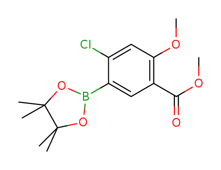 4-Chloro-2-Methoxy-5-(4,4,5,5-tetraMethyl-[1,3,2]dioxaborolan-2-yl)-
benzoic acid Methyl ester