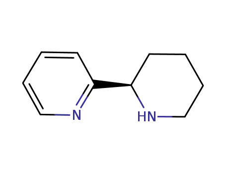 Molecular Structure of 1061659-74-2 (2-(2R)-2-Piperidinylpyridine)