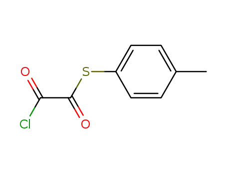 thiooxalic acid-chloride <i>S</i>-<i>p</i>-tolyl ester