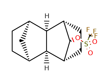 anti-11-trifluoromethylsulfonyl-endo,exo-tetracyclo<6.2.1.1<sup>3,6</sup>.0<sup>2,7</sup>>dodecane