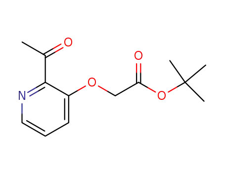 1,1-dimethylethyl [(2-acetyl-3-pyridinyl)oxy]acetate
