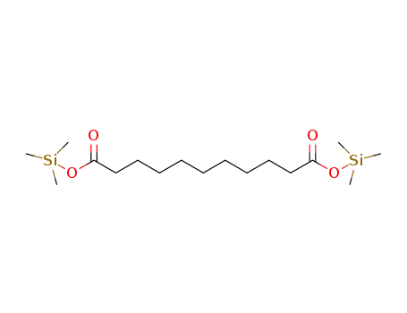 Molecular Structure of 106450-25-3 (1,11-Undecanedioic acid, di(trimethylsilyl) ester)