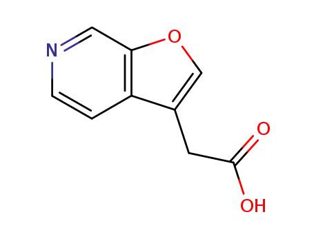 2-(3-furo<2,3-c>pyridyl)acetic acid