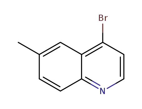 Molecular Structure of 1070879-23-0 (4-Bromo-6-methylquinoline)