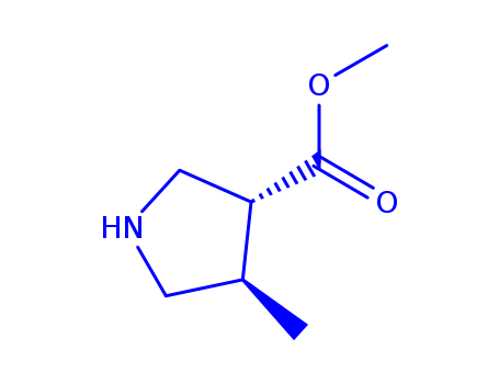 3-Pyrrolidinecarboxylic acid, 4-methyl-, methyl ester