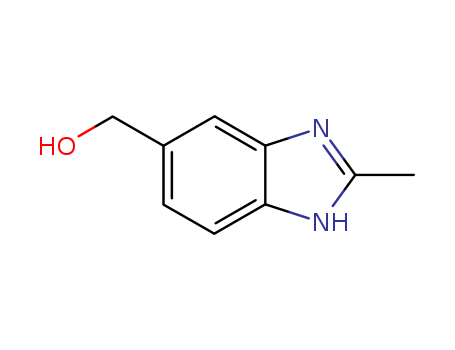 1H-Benzimidazole-5-methanol,2-methyl-(9CI)