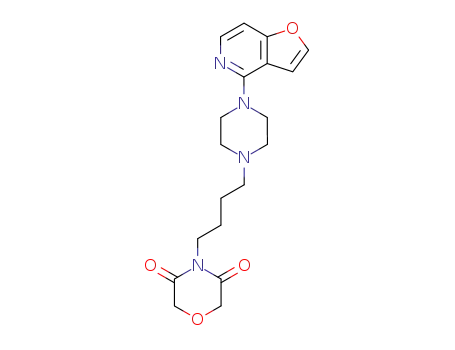 4-[4-[4-(Furo[3,2-c]pyridin-4-yl)piperazin-1-yl]butyl]-3,5-morpholinedione