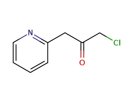 Molecular Structure of 106260-02-0 (2-Propanone,  1-chloro-3-(2-pyridinyl)-)
