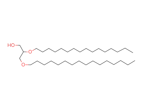 Molecular Structure of 1070-08-2 ((R)-2,3-bis(hexadecyloxy)propan-1-ol)
