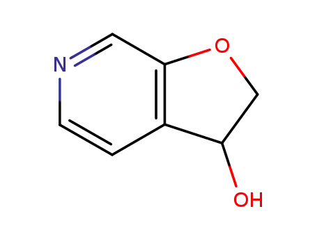 Molecular Structure of 106531-53-7 (Furo[2,3-c]pyridin-3-ol, 2,3-dihydro- (9CI))